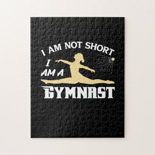Ik ben een gymnast legpuzzel (Verticaal)