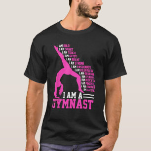 Ik Ben Een Gymnast Motivatie Handstand Turnen T-shirt