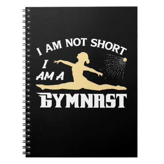 Ik ben een gymnast notitieboek (Voorkant)