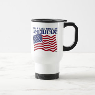 IK BEN EEN HARDE AMERIKAANS AAN HET WERK! REISBEKER
