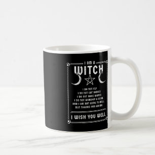 Ik ben een heks Wicca Halloween Pagan Costume Koffiemok
