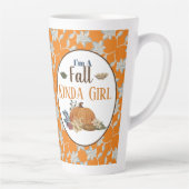 Ik ben een Herfst Kinda Girl Latte Mok (Rechts)