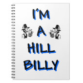 Ik ben een heuveltje notitieboek (Voorkant)