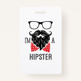 Ik ben een Hipster Badge
