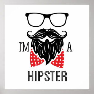 Ik ben een Hipster Poster