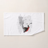 Ik ben een Hockey Player Bad Handdoek (Handdoek)