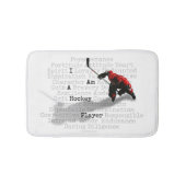 Ik ben een Hockey Player Badmat (Voorkant)