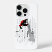 Ik ben een Hockey Player Case-Mate iPhone Case (Achterkant)