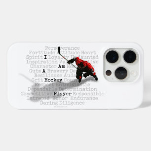 Ik ben een Hockey Player iPhone 15 Pro Case