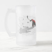 Ik ben een Hockey Player die mok van bier bevriest (Links)