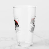 Ik ben een Hockey Player Glas (Links)