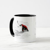 Ik ben een Hockey Player Mok (Voorkant links)