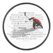Ik ben een Hockey Player Puck (Voorkant)