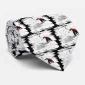 Ik ben een Hockey Player stropdas (donker) (Opgerold)