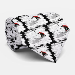 Ik ben een Hockey Player stropdas (donker)