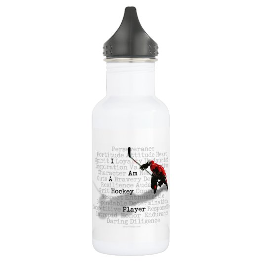Ik ben een Hockey Player Waterfles (Links)