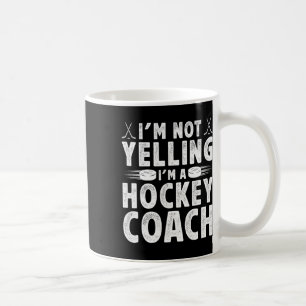Ik ben een hockeycoach IJshockeycoaching IJshockey Koffiemok