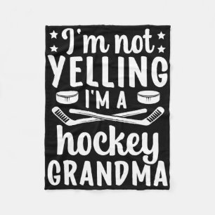 Ik ben een hockeyoma van een hockeyspeler Hockey O Fleece Deken