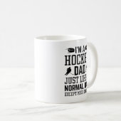 Ik Ben Een Hockeyvader Koffiemok (Voorkant rechts)