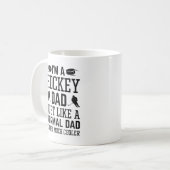 Ik Ben Een Hockeyvader Koffiemok (Voorkant links)
