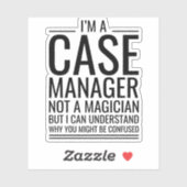 Ik ben een Hoesje manager, geen tovenaar, maar ik  Sticker (Vel)