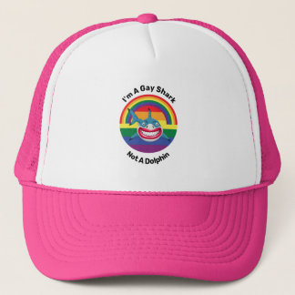 Ik ben een homoseksuele haai, geen Dolphin - Shark Trucker Pet