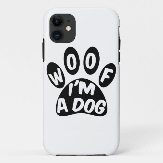 Ik ben een hond Case-Mate iPhone case (Achterkant)