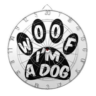 Ik ben een hond dartbord