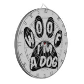 Ik ben een hond dartbord (Voorkant Links)