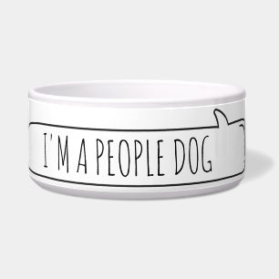Ik ben een hond Dog Bowl Voerbakje