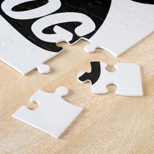 Ik ben een hond legpuzzel (Zijkant)