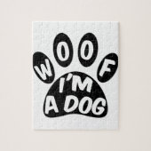 Ik ben een hond legpuzzel (Verticaal)