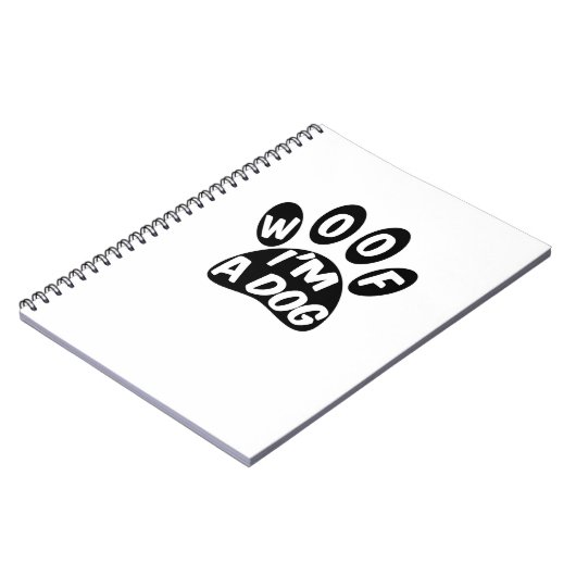 Ik ben een hond notitieboek (Linkerzijde)