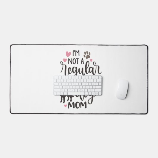 Ik ben een hondenmoeder bureaumat (Keyboard & Muis)