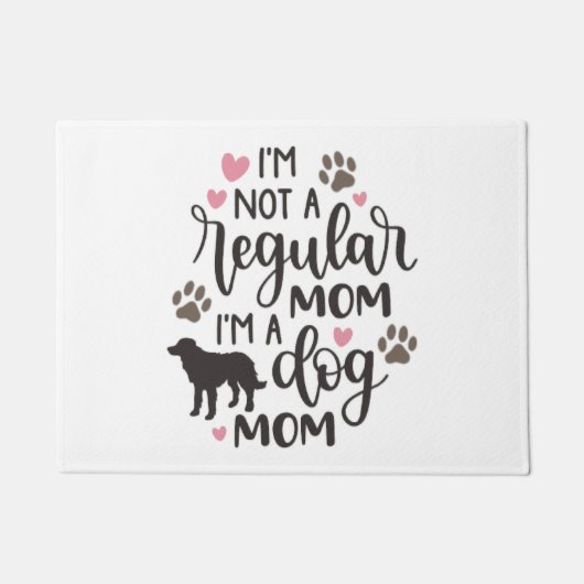 Ik ben een hondenmoeder deurmat (Voorkant)