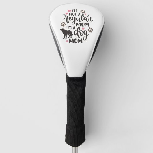 Ik ben een hondenmoeder golfheadcover (Voorkant)