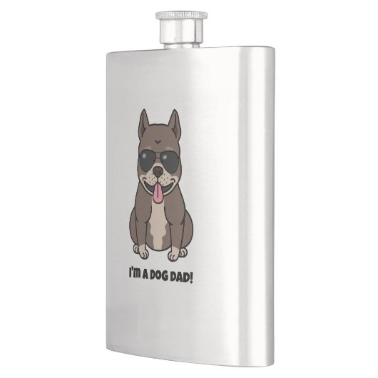 Ik ben een hondenvader - perfect voor Vaderdag Flacon (Links)