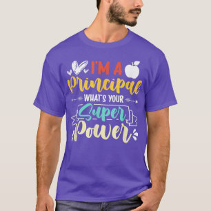 Ik ben een hoofdrolspeler voor je supermacht t-shirt