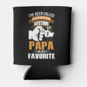 Ik ben een hoop Names Papa genoemd Blikjeskoeler (Voorkant)