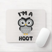 Ik ben een Hoot (Schattigee Uil Pun) Muismat (Met muis)