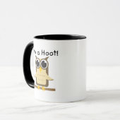Ik ben een Hoot T-shirts en geschenken Mok (Voorkant links)