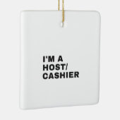 IK BEN EEN HOST/KASHIER KERAMISCH ORNAMENT (Rechts)