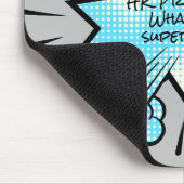 Ik ben een HR Professional Superpower Kantoor Muismat (Hoek)