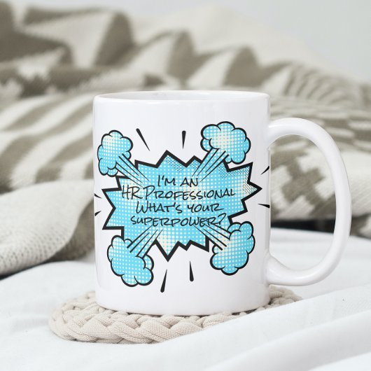 Ik ben een HR Professional Wat is je Superpower? Koffiemok