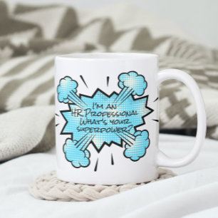 Ik ben een HR-professional Wat is jouw superkracht Koffiemok