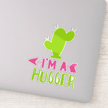 Ik ben een Hugger, Cactus, Cacti, Succulent, Plant