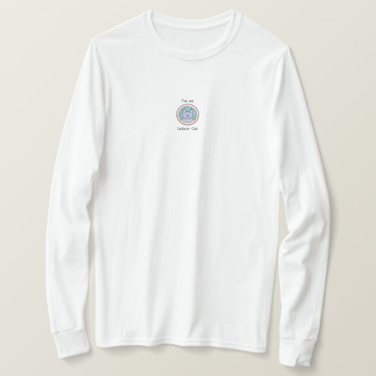 Ik ben een Huiskat T-shirt (Design voorkant)