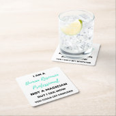 Ik ben een human resource professional en geen goo kartonnen onderzetters (Insitu)