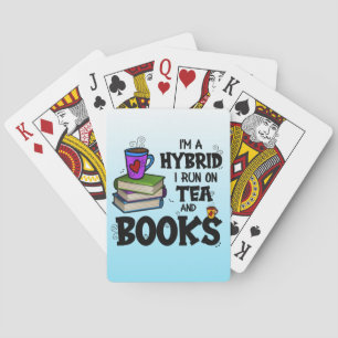 Ik ben een hybride die ik op Tea en Boeken ren. Pokerkaarten