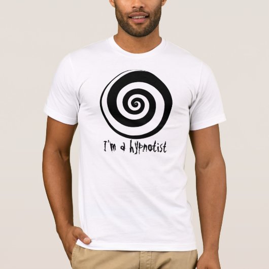 Ik ben een hypnotist t-shirt (Voorkant)
